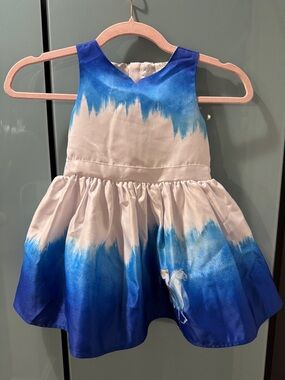 Disney Blue and White Girls' Formal Dress